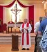 Bishop Thomas Skrenes addresses the assembly
